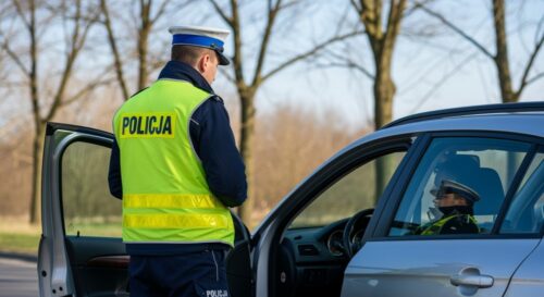 Pijany kierowca w szaleńczym pościgu przed policją