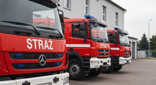 Groźny pożar w Tyncu Małym: Strażacy w akcji!