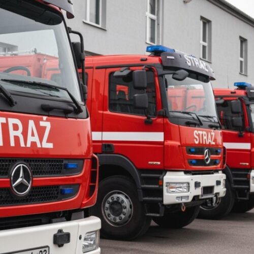 Groźny pożar w Tyncu Małym: Strażacy w akcji!