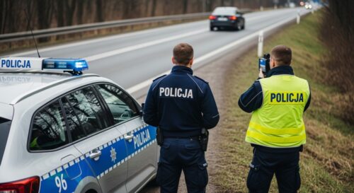 Pijany kierowca w szaleńczym pościgu zatrzymany w Wałbrzychu