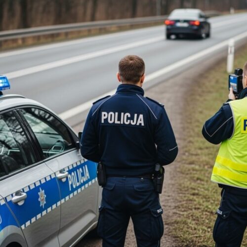 Pijany kierowca w szaleńczym pościgu zatrzymany w Wałbrzychu