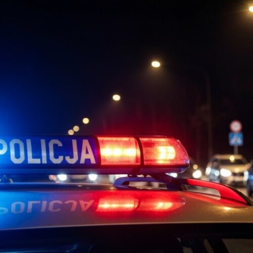 Zatrzymany pasażer Renault skulił się na widok policji, miał powody do obaw