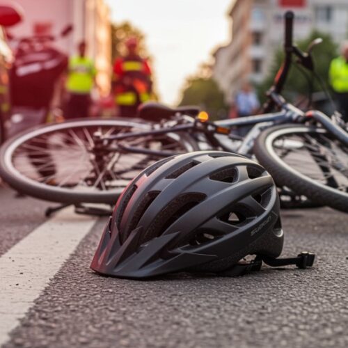 Rowerzysta w rękach policji: nerwowe zachowanie ujawnia narkotyki
