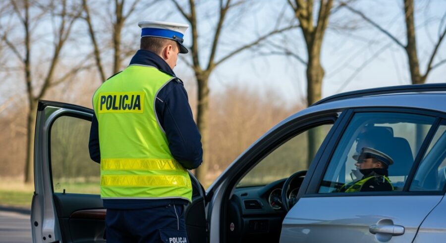 Młody kierowca w szaleńczym pościgu przed policją!