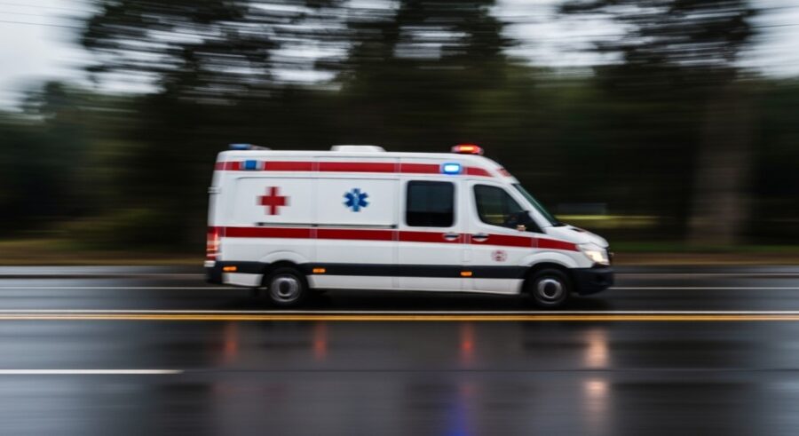 Agresywny mężczyzna z 2,5 promila zatrzymany po interwencji ratowników w Wrocławiu