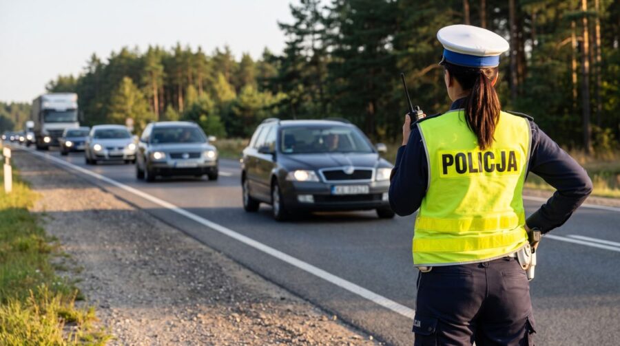 Niebezpieczna ucieczka: pijany kierowca potrącił policjanta i trafił za kratki na dwa miesiące