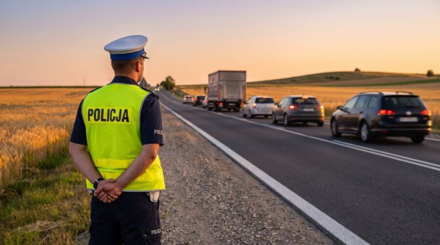 Jesienne kontrole prędkości: Policja ujawnia setki wykroczeń na dolnośląskich drogach