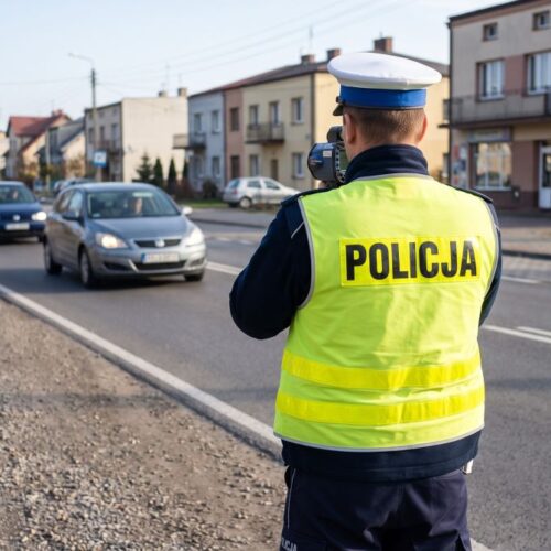 Narkotyki i brak uprawnień: Kierowca zatrzymany w Grębocicach