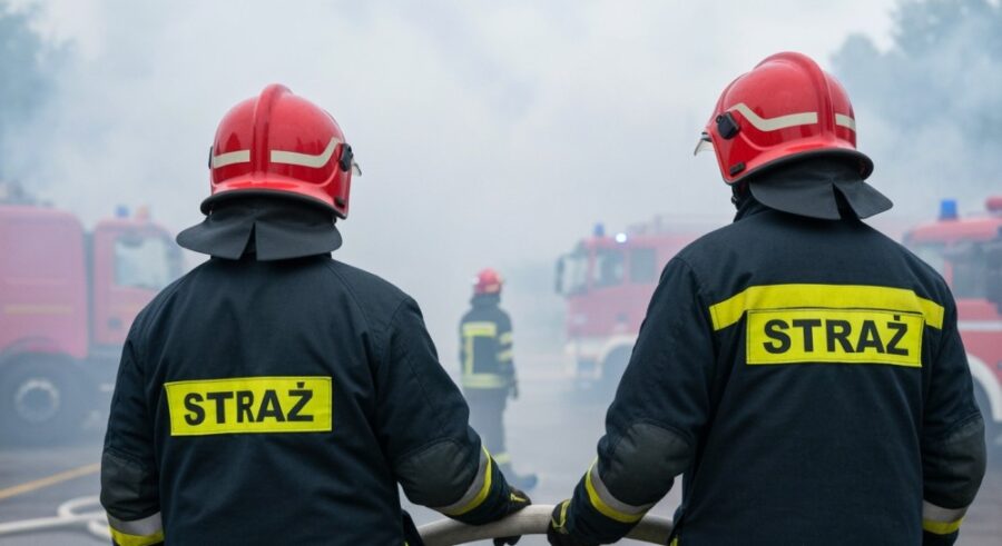 Pożar w Wrocławiu: Ewakuacja mieszkańców i intensywna akcja strażaków