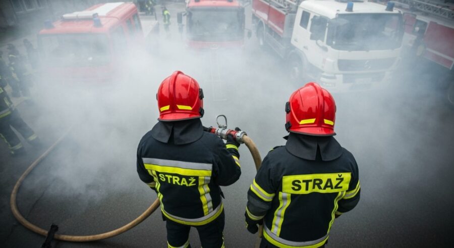 Mężczyzna podpalił sklep, wywołując panikę w Legnicy