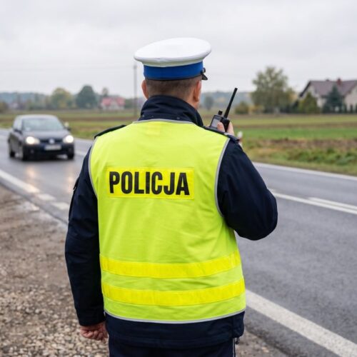 Ekspresowy pościg po Dolnym Śląsku: zatrzymany uciekinier bez prawa jazdy