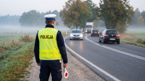 Zostawiła samochód pod rogatkami, spiesząc się na pociąg!