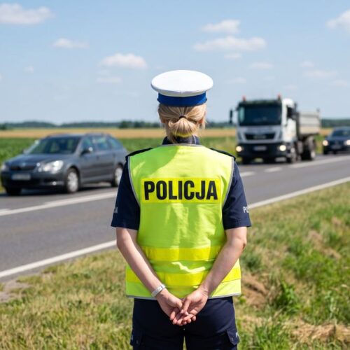 Szaleńczy pościg w Lubinie: Kierowca z zakazem i narkotykami w ucieczce przed policją